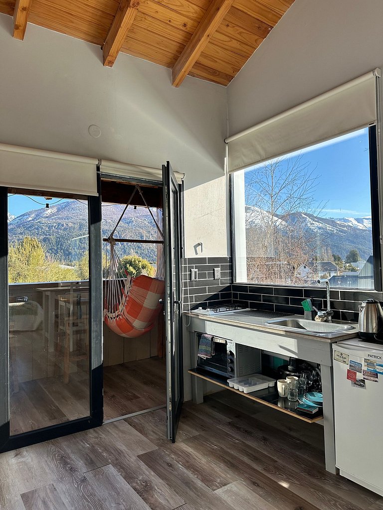 La Casita del Arbol- Hermoso apartamento -vista a la montaña