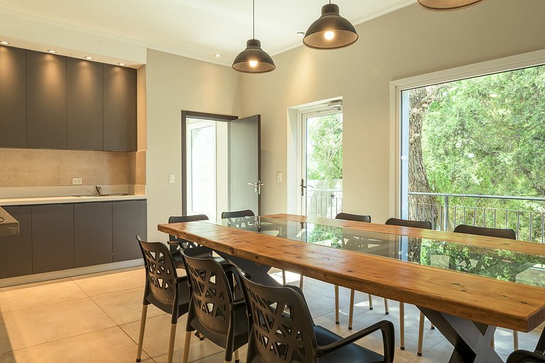 modern house on Av.Pioneros 5 minutes from downtown.grill