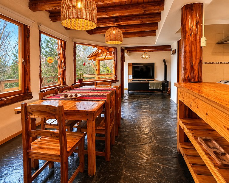 Casa Aukan - Vista al Lago-8 huéspedes